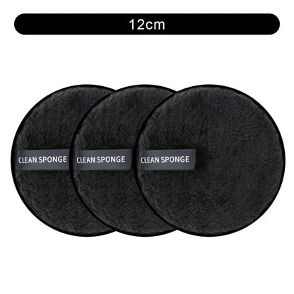 Set of 3 Reusable Makeup Remover Pads and Towels