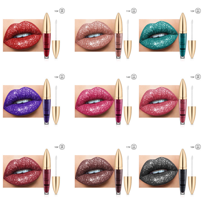 Pearlescent Matte Lip Gloss Non-Stick Long Lasting Makeup