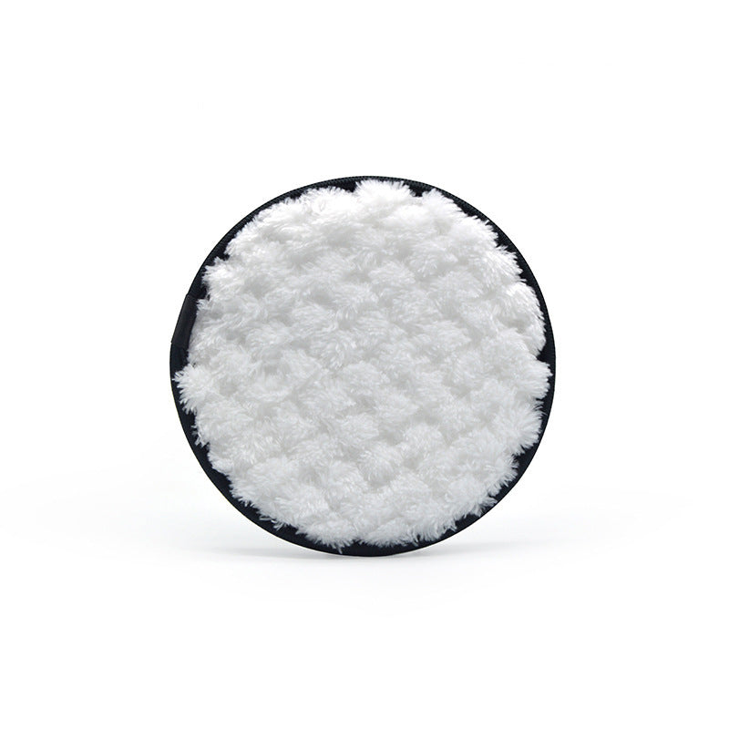 Wholesale Round Striped Makeup Remover Cleansing Puff