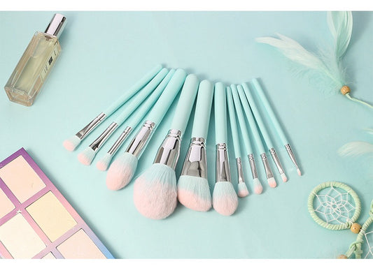 Ultra-Soft Makeup Brush Set for Eyes and Face