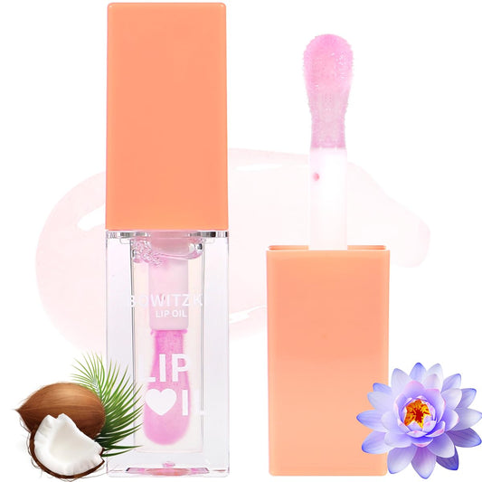 Bowitzki Hydrating Glow Lip Oil with Blue Lotus