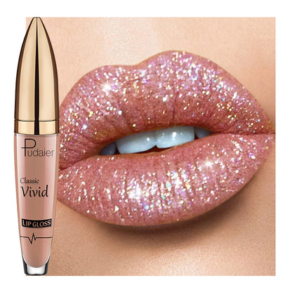 Pearlescent Matte Lip Gloss Non-Stick Long Lasting Makeup