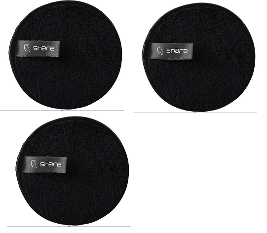 Water Clean Lazy Makeup Remover Puff - Double-Sided Velvet