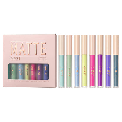 QIBEST Matte Duo Eyeshadow & Blush Set