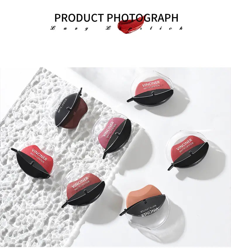 Lazy Lipstick Matte Waterproof Long-Lasting Lip Gloss