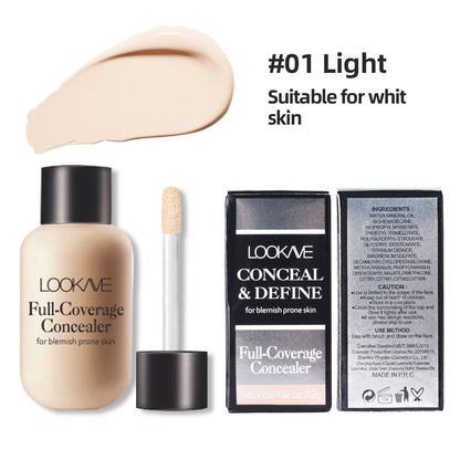 Lightweight Concealer in Small Bottle for Dark Circles
