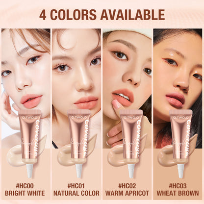 O.TWO.O Liquid Concealer 10ml - Waterproof & Long-Lasting