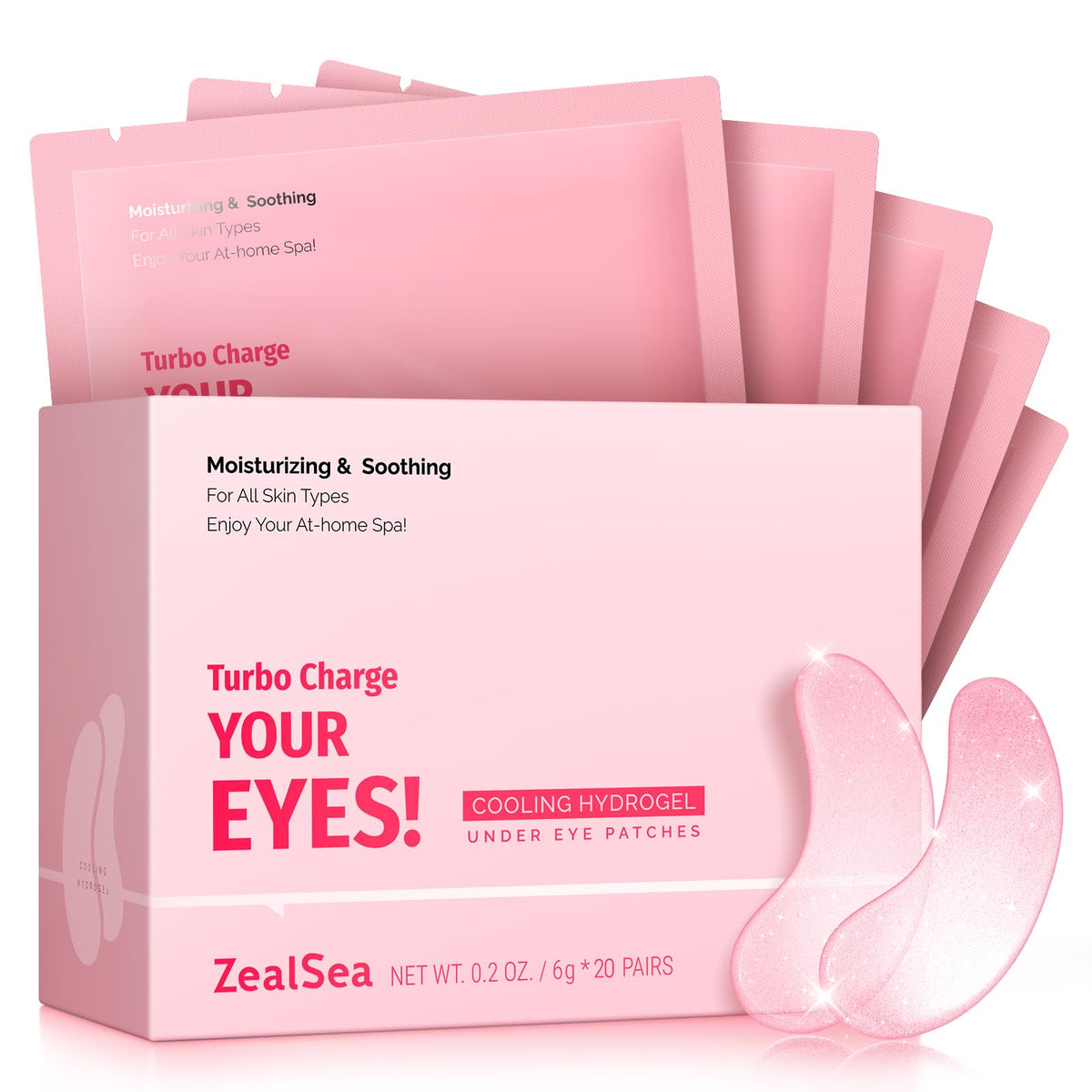 ZealSea Revive Collagen Eye Patches - Puffiness & Dark Circle Reducer