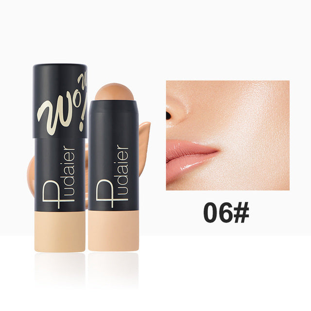 Pudaier Long-lasting Matte Foundation Stick for Dark Skin