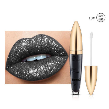 Pearlescent Matte Lip Gloss Non-Stick Long Lasting Makeup