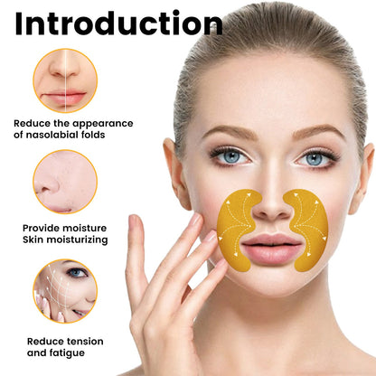 Smoothing Nasolabial Patches with Collagen and Glycerin